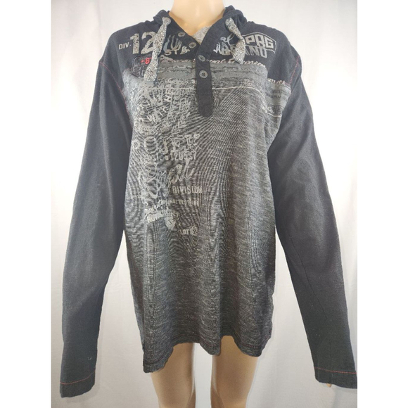 Projek Raw | Men | Long Sleeve Shirt | Black | Size Large - Picture 3 of 9